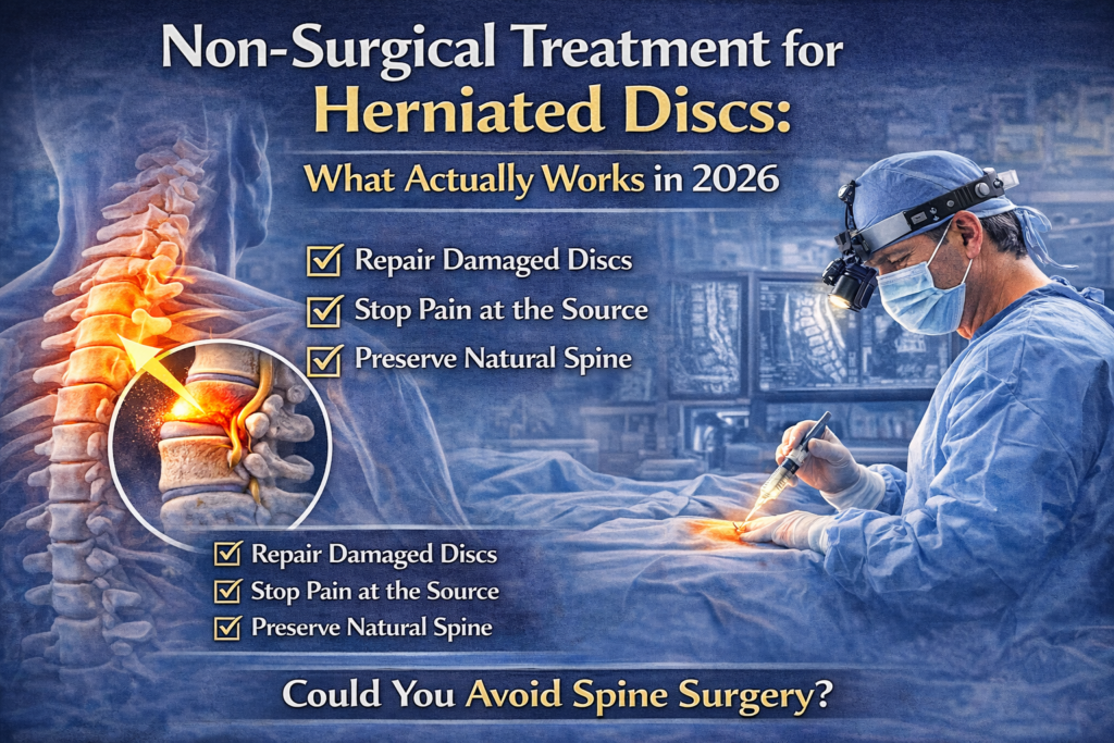 Non-Surgical Treatment for Herniated Discs: What Actually Works in 2026
