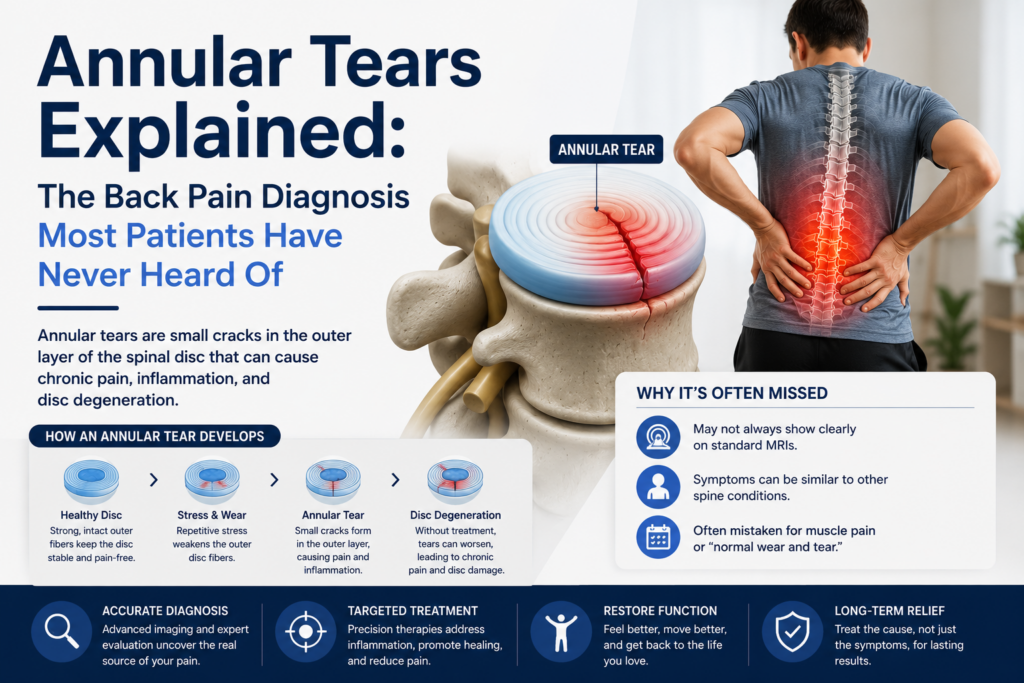 Annular Tears Explained: The Back Pain Diagnosis Most Patients Have Never Heard Of