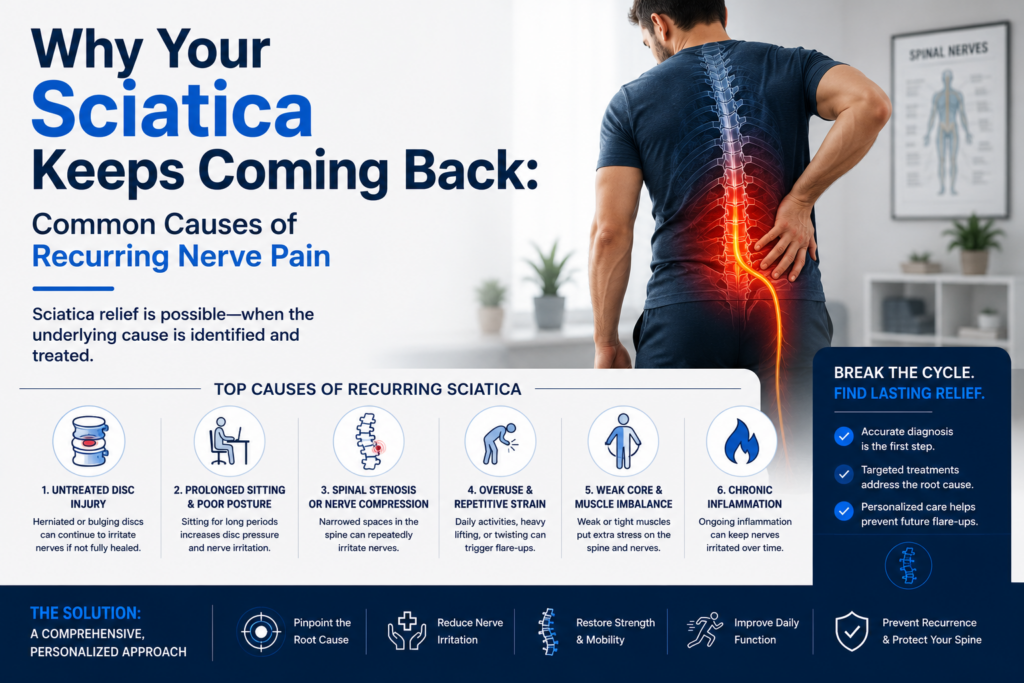 Why Your Sciatica Keeps Coming Back: Common Causes of Recurring Nerve Pain