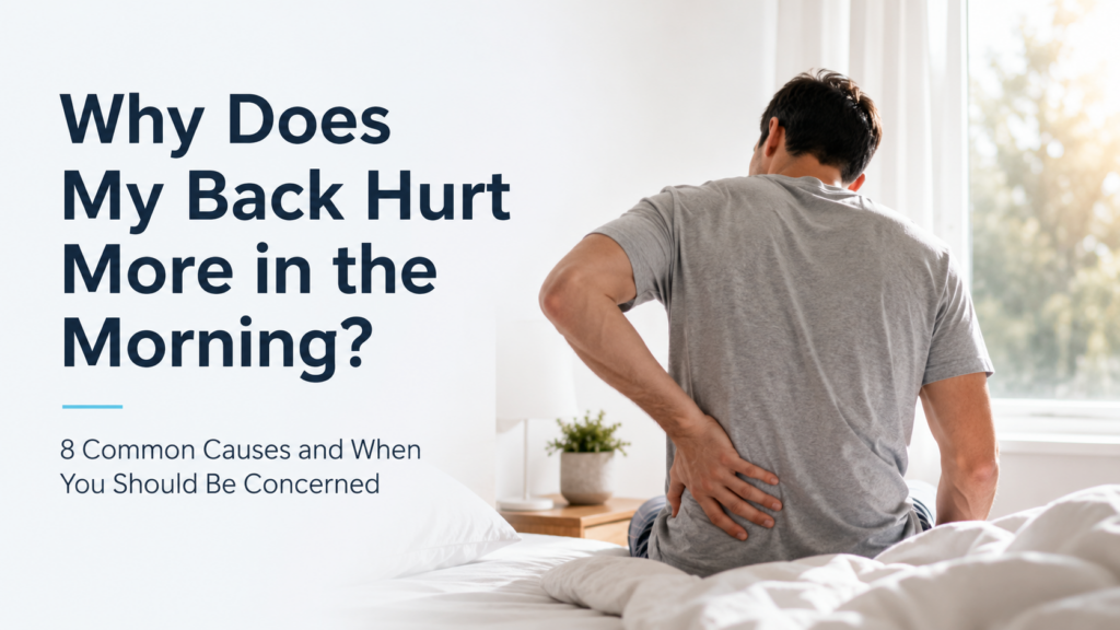 Why Does My Back Hurt More in the Morning? 8 Common Causes and When You Should Be Concerned