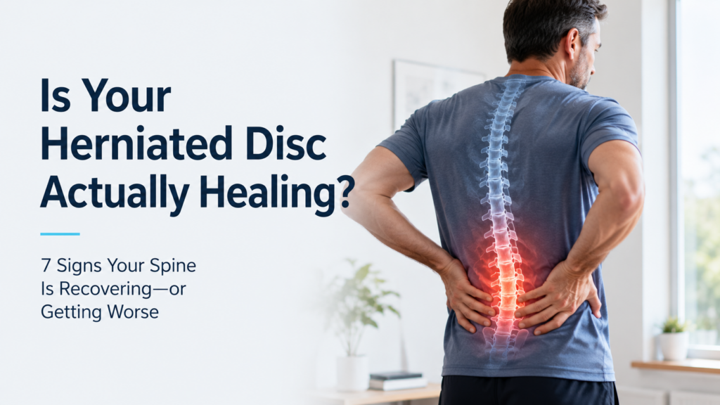 Is Your Herniated Disc Actually Healing? 7 Signs Your Spine Is Recovering or Getting Worse