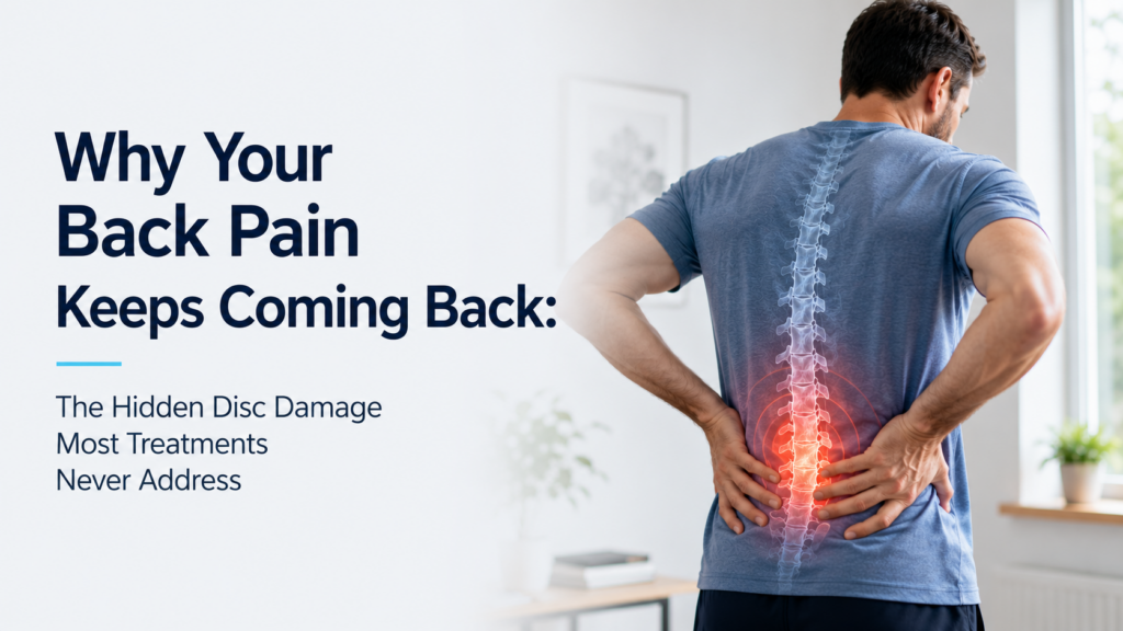 Why Your Back Pain Keeps Coming Back: The Hidden Disc Damage Most Treatments Never Address