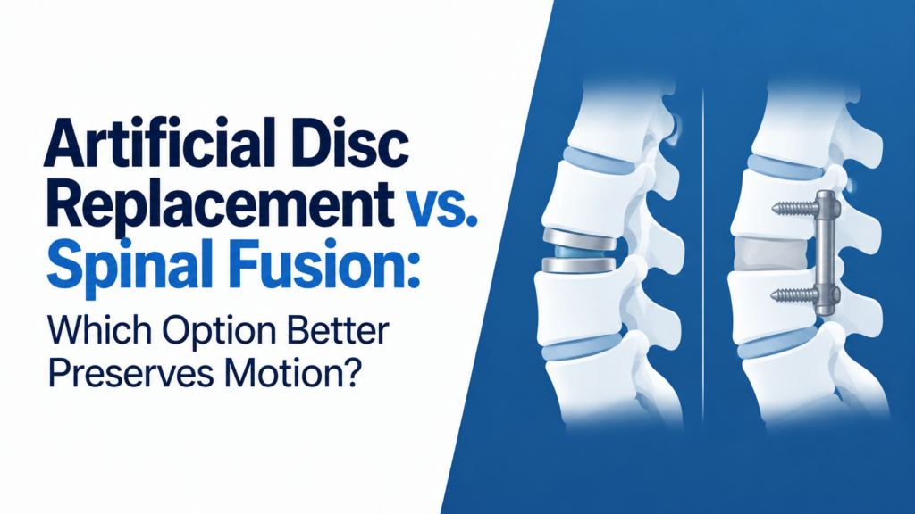 Artificial Disc Replacement vs. Spinal Fusion: Which Option Better Preserves Motion?